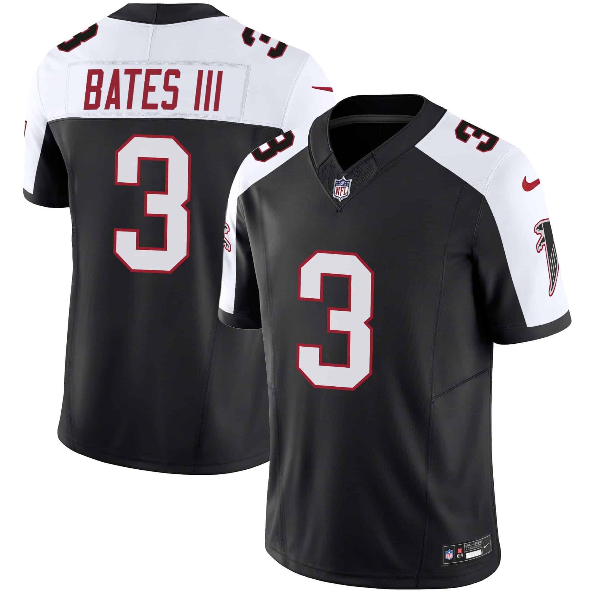 Men’s Atlanta Falcons Vapor Limited Jersey – All Stitched – Alternate – Jessie Bates III