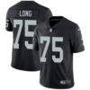 Nike Oakland Raiders #75 Howie Long Black Team Color Men’s Stitched NFL Vapor Untouchable Limited Jersey
