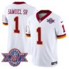 Washington Commanders Throwback 1992 Super Bowl XXVI Patch Vapor Limited Jersey – All Stitched – Deebo Samuel Sr. Jersey