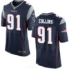 Men’s New England Patriots #91 Jamie Collins NEW Navy Blue Team Color Stitched NFL Nike Elite Jersey