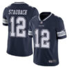Dallas Cowboys #12 Roger Staubach Navy Blue Vapor Untouchable Limited Stitched Jersey