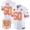 Tampa Bay Buccaneers ’76 Vapor Limited Jersey – All Stitched – White Limited – Vita Vea Jersey
