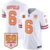 Tampa Bay Buccaneers ’76 Vapor Limited Jersey – All Stitched – White Limited – Baker Mayfield Jersey