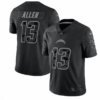 Los Angeles Chargers #13 Keenan Allen Black Reflective Limited Stitched Jersey Jersey