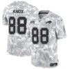 Buffalo Bills #88 Dawson Knox 2024 FUSE Arctic Camo Salute To Service Limited Football Stitched Jersey