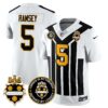 Pittsburgh Steelers Alternate 1933 Throwback Limited Jersey – All Stitched – White – Jalen Ramsey Jersey