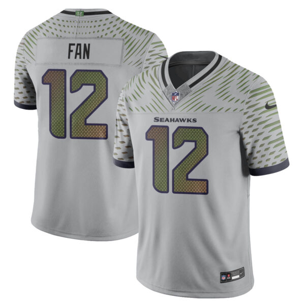 Seattle Seahawks F.U.S.E. Limited Rivalry Series Jersey – All Stitched – Fan Jersey