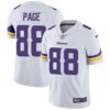 Nike Minnesota Vikings #88 Alan Page White Men’s Stitched NFL Vapor Untouchable Limited Jersey