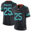 Miami Dolphins Vapor F.U.S.E. Limited Rivalry Series Jersey – All Stitched Men Rivalries – 25 Jersey