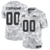 Seattle Seahawks Active Player Custom 2024 FUSE Arctic Camo Salute To Service Limited Football Stitched Jersey
