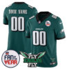 Custom Philadelphia Eagles Fan Of The Year Jersey – All Stitched – Green Jersey