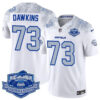 Buffalo Bills 2025 Jersey All Stitched – Farewell to Highmark Stadium Rivalry Dion Dawkins – 73 Jersey
