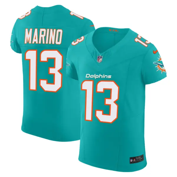 Mens Miami Dolphins Vapor Elite Jersey Dan Marino Jersey Aqua