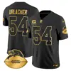 Mens Chicago Bears Throwback Gold Vapor Limited Jersey Brian Urlacher Jersey Black Gold