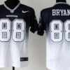 Nike Dallas Cowboys #88 Dez Bryant Blue/White Fadeaway Elite Jersey