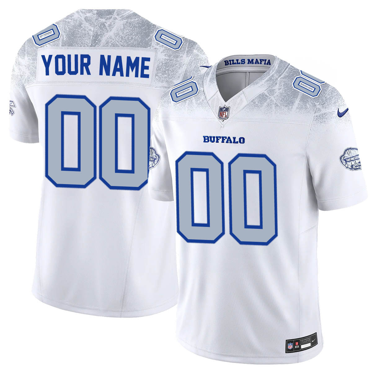 Buffalo Bills Vapor F.U.S.E. Limited Rivalry Series Custom Jersey – All Stitched Men Jersey