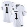 Philadelphia Eagles ‘Gothic Philly Edition’ Vapor Limited Jersey – All Stitched – White – Jalen Hurts Jersey