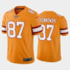 Men’s Tampa Bay Buccaneers #87 Rob Gronkowski Orange Vapor Untouchable Limited Stitched Jersey