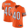 Nike Chicago Bears #40 Gale Sayers Orange Men’s Stitched NFL Limited Rush Jersey