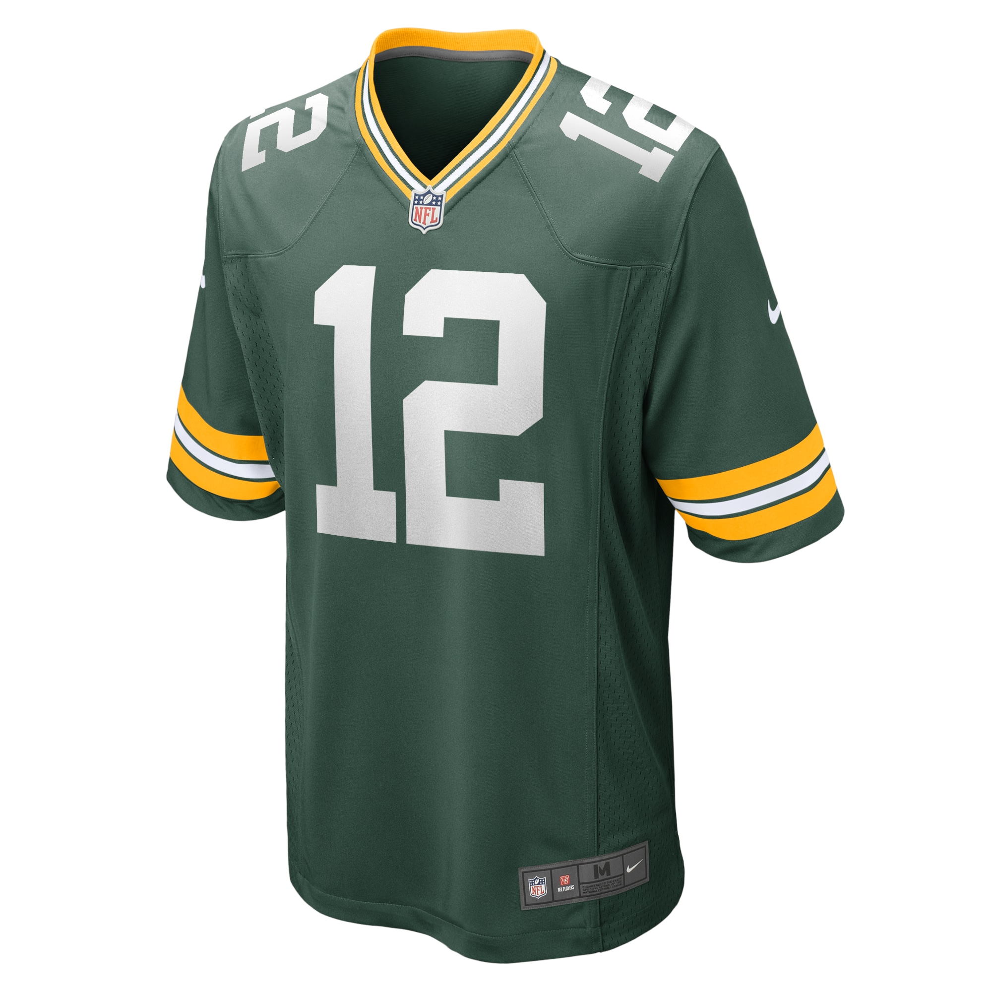 Aaron Rodgers Green Bay Packers Nike Game Team Jersey Green - Image 2