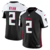 Mens Atlanta Falcons 2024 Vapor Limited Jersey Matt Ryan Jersey Black Alternate
