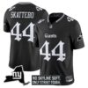 New York Giants ‘Gothic Gotham Edition’ Vapor Limited Jersey – All Stitched – Black – Cam Skattebo Jersey