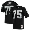 Howie Long Las Vegas Raiders 1983 Mitchell Ness Authentic Throwback Retired Player Jersey Black