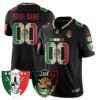 Las Vegas Raiders Mexico Vapor Limited Custom Jersey – All Stitched – Black Jersey