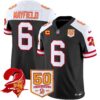 Tampa Bay Buccaneers ’76 Vapor Limited Jersey – All Stitched N1 – Black Aternate – Baker Mayfield Jersey