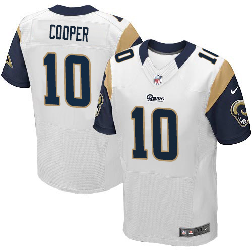 Nike Rams #10 Pharoh Cooper White Men’s Stitched NFL Elite Jersey