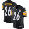 Men’s Nike Pittsburgh Steelers #26 Rod Woodson Limited Vapor Untouchable Black Home Jersey