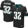 Men’s Philadelphia Eagles #32 Ricky Watters Black Retired Player NFL Nike Elite Jersey