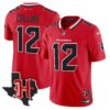 Houston Texans 2024 Texas Patch Vapor Limited Jersey V5 – All Stitched – Red – Nico Collins Jersey