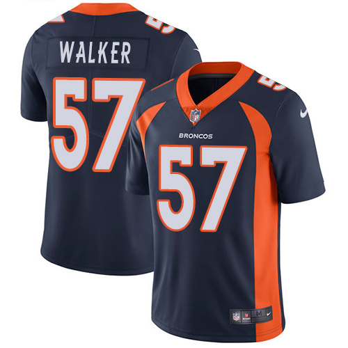 Nike Denver Broncos #57 Demarcus Walker Navy Blue Alternate Men’s Stitched NFL Vapor Untouchable Limited Jersey