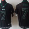 Nike Philadelphia Eagles #7 Michael Vick Lights Out Black Elite Jersey