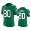 Men’s Philadelphia Eagles #80 Julio Jones Green 2023 F.U.S.E. Throwback Vapor Untouchable Limited Football Stitched Jersey