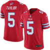 Men’s Buffalo Bills Rush #5 Tyrod Taylor Red 2016 Color Rush Stitched NFL Nike Limited Jersey