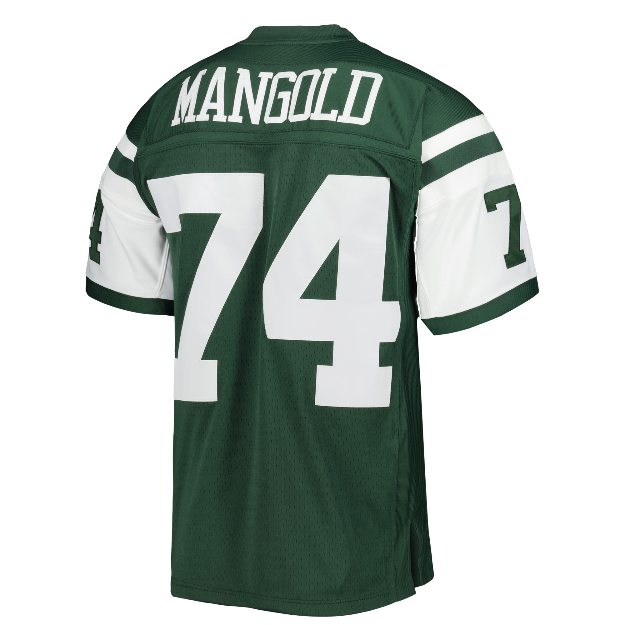 Nick Mangold New York Jets Mitchell Ness Legacy Replica Jersey Green - Image 3