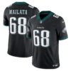 Jordan Mailata Philadelphia Eagles Nike Alternate Vapor FUSE Limited Jersey Black