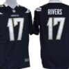 Nike San Diego Chargers #17 Philip Rivers Navy Blue Game Jersey