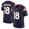 Men’s Denver Broncos 2024 Vapor Limited Jersey – All Stitched – Navy – Peyton Manning