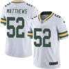 Nike Green Bay Packers #52 Clay Matthews White Men’s Stitched NFL Vapor Untouchable Limited Jersey