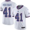 Nike Giants #41 Dominique Rodgers-Cromartie White Men’s Stitched NFL Limited Rush Jersey