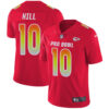 Nike Kansas City Chiefs #10 Tyreek Hill Red Men’s Stitched NFL Limited AFC 2019 Pro Bowl Jersey