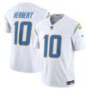 Justin Herbert Los Angeles Chargers Nike Vapor FUSE Limited Jersey White