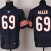 Nike Chicago Bears #69 Jared Allen Blue Elite Jersey