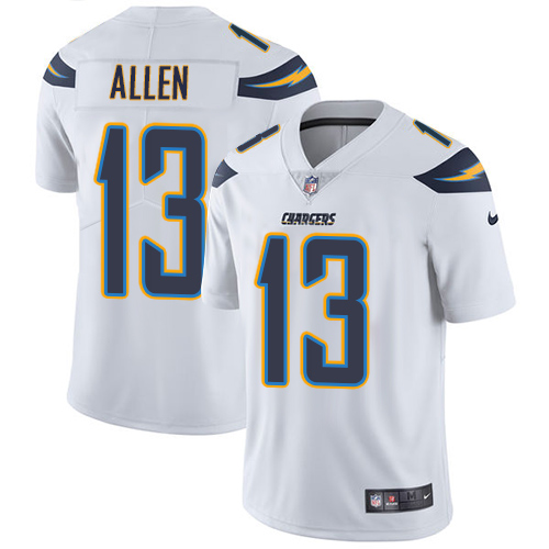 Nike San Diego Chargers #13 Keenan Allen White Men’s Stitched NFL Vapor Untouchable Limited Jersey
