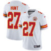 Nike Kansas City Chiefs #27 Kareem Hunt White Men’s Stitched NFL Vapor Untouchable Limited Jersey