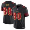 Men’s San Francisco 49ers 2025 Rivalries Vapor Limited Jersey V2 – All Stitched Black Rivalries Jerry Rice – 80 Jersey