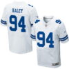 Men’s Dallas Cowboys #94 Charles Haley White Retired Player NFL Nike Elite Jersey